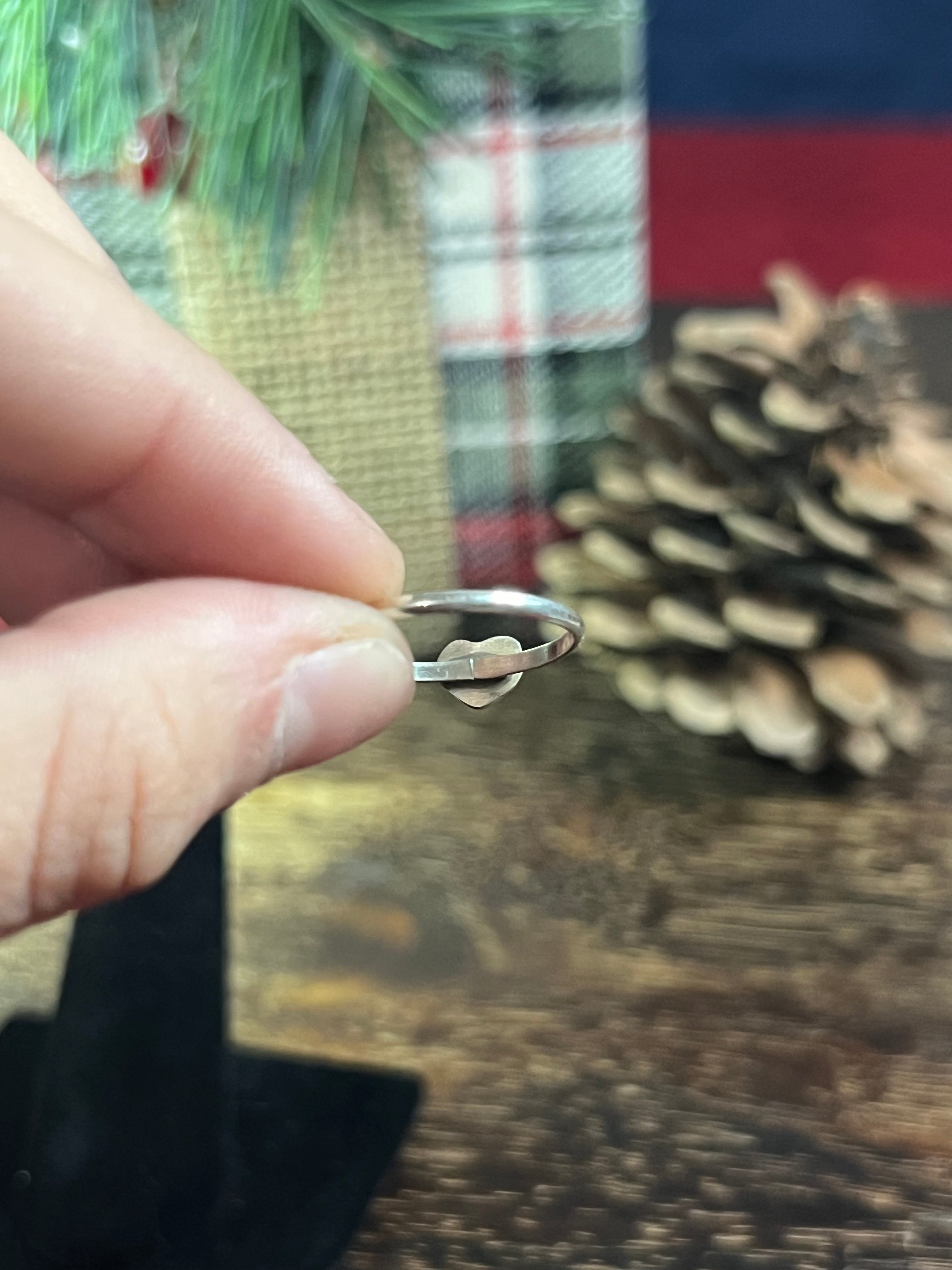 Navajo Made Sterling Silver Ring