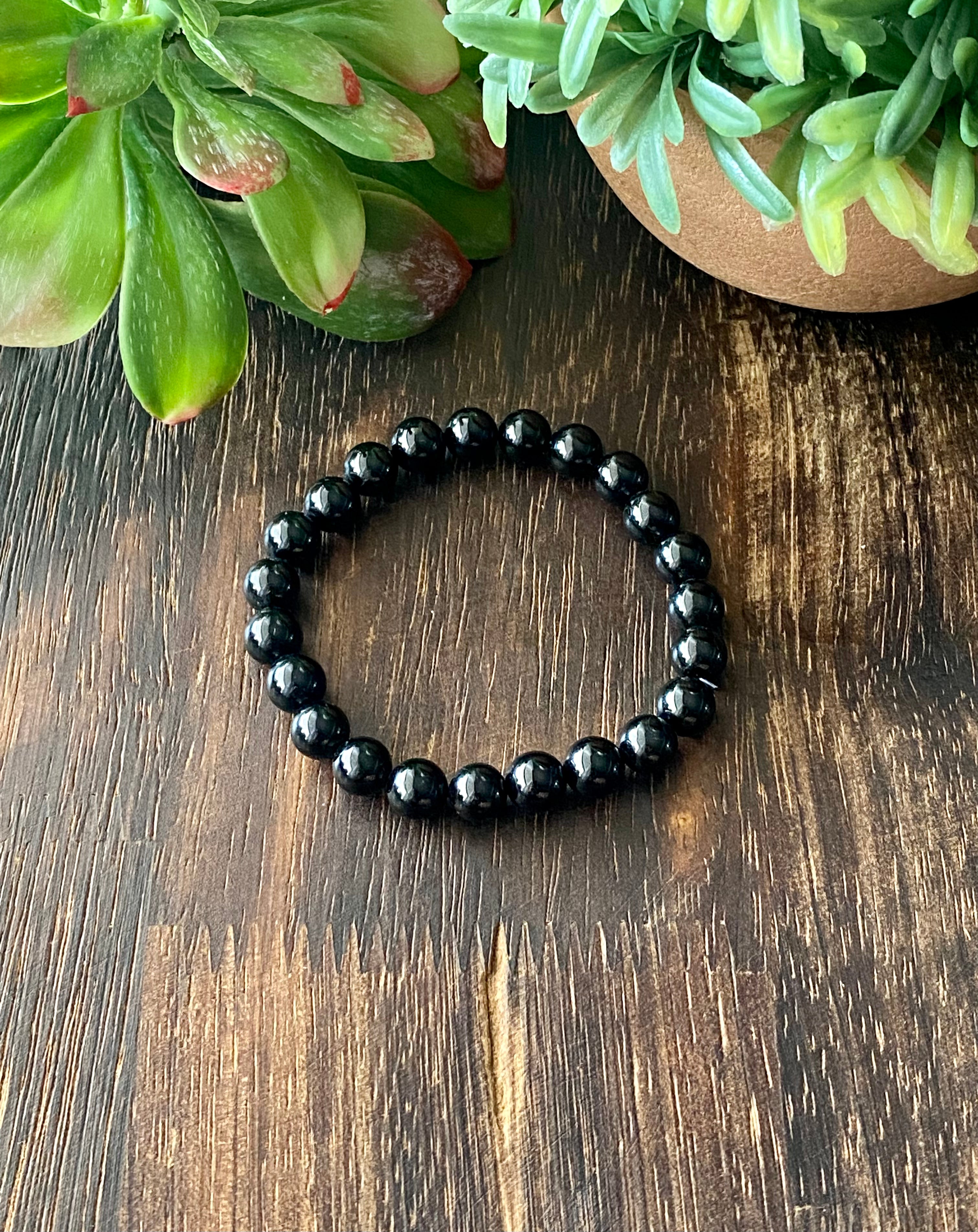 Handmade Tourmaline Adjustable Bracelet