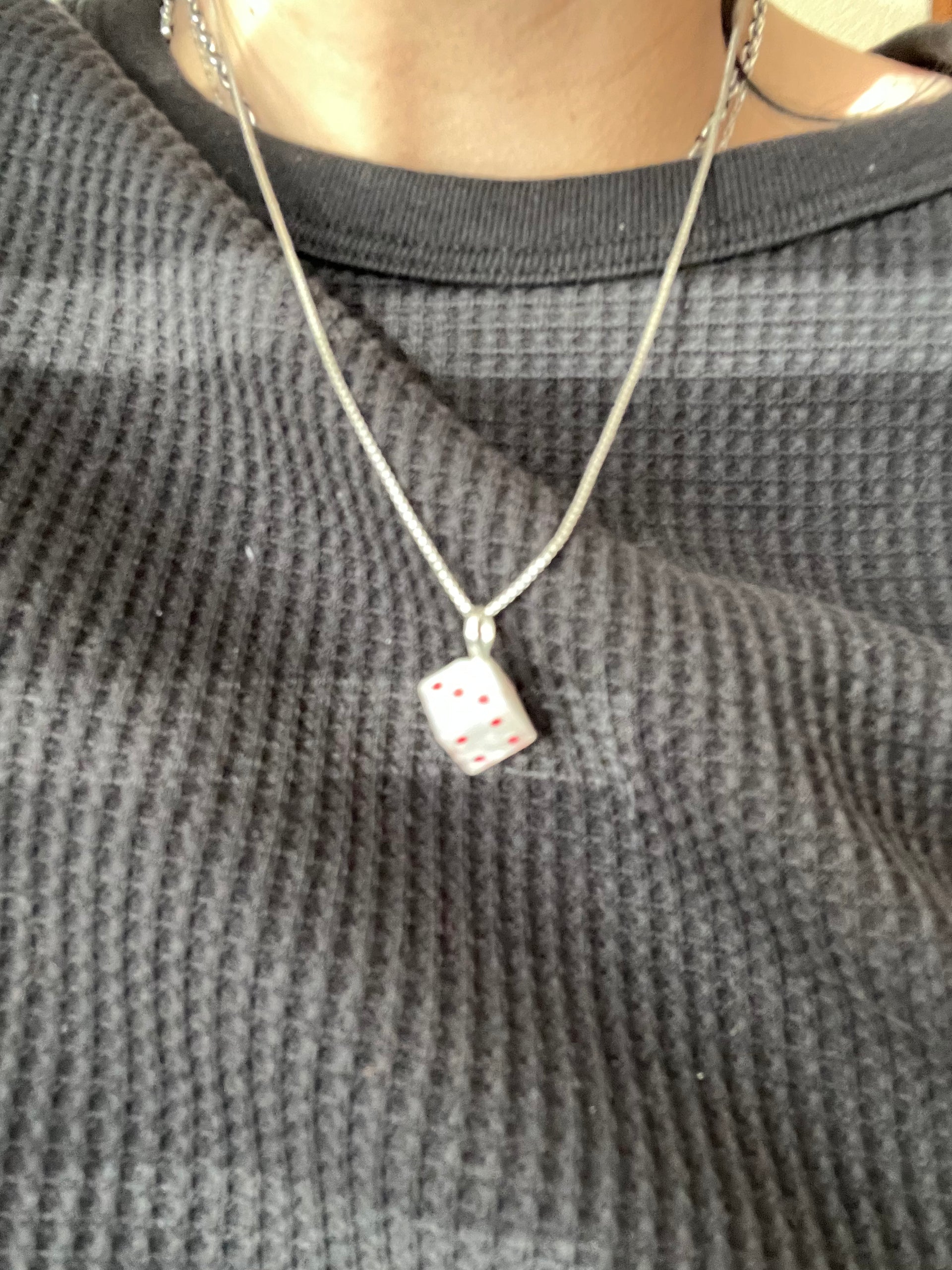 Zuni Made Dice Pendant
