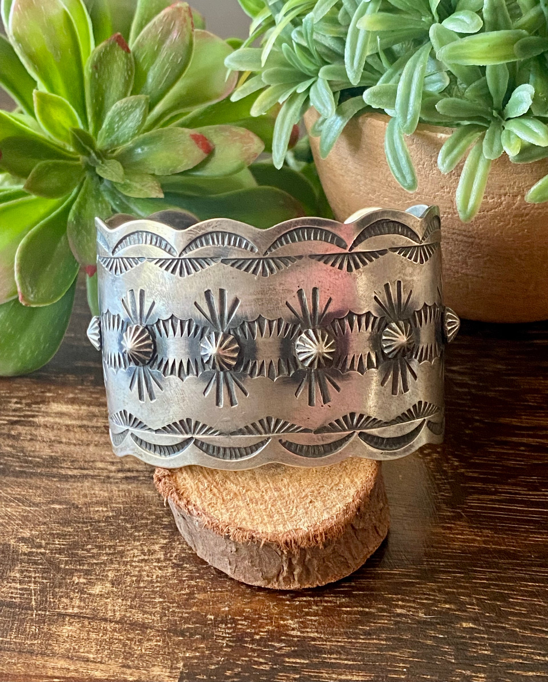 Chimney Butte Sterling Silver Cuff Bracelet