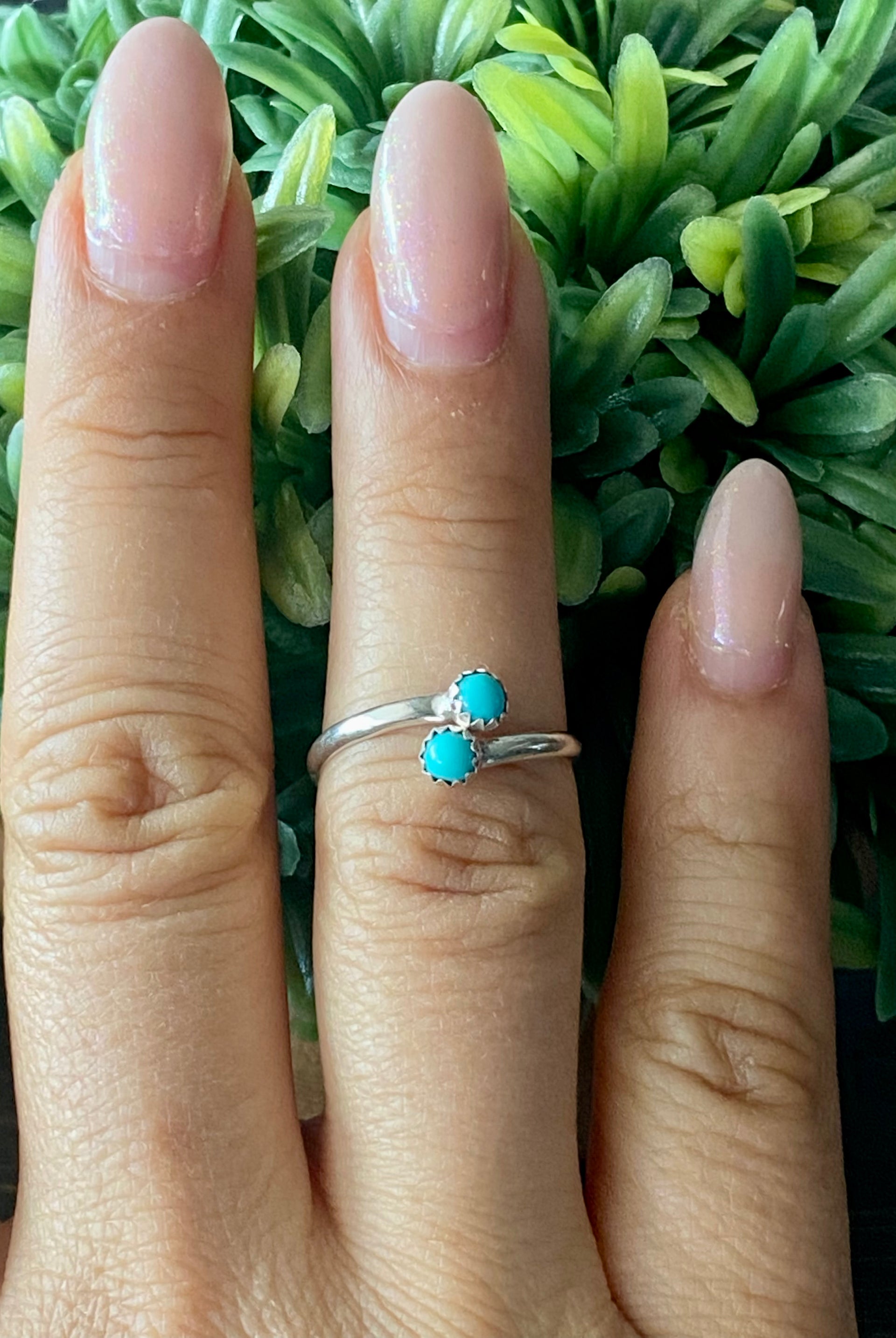 Navajo Made Sterling Silver Adjustable Rings