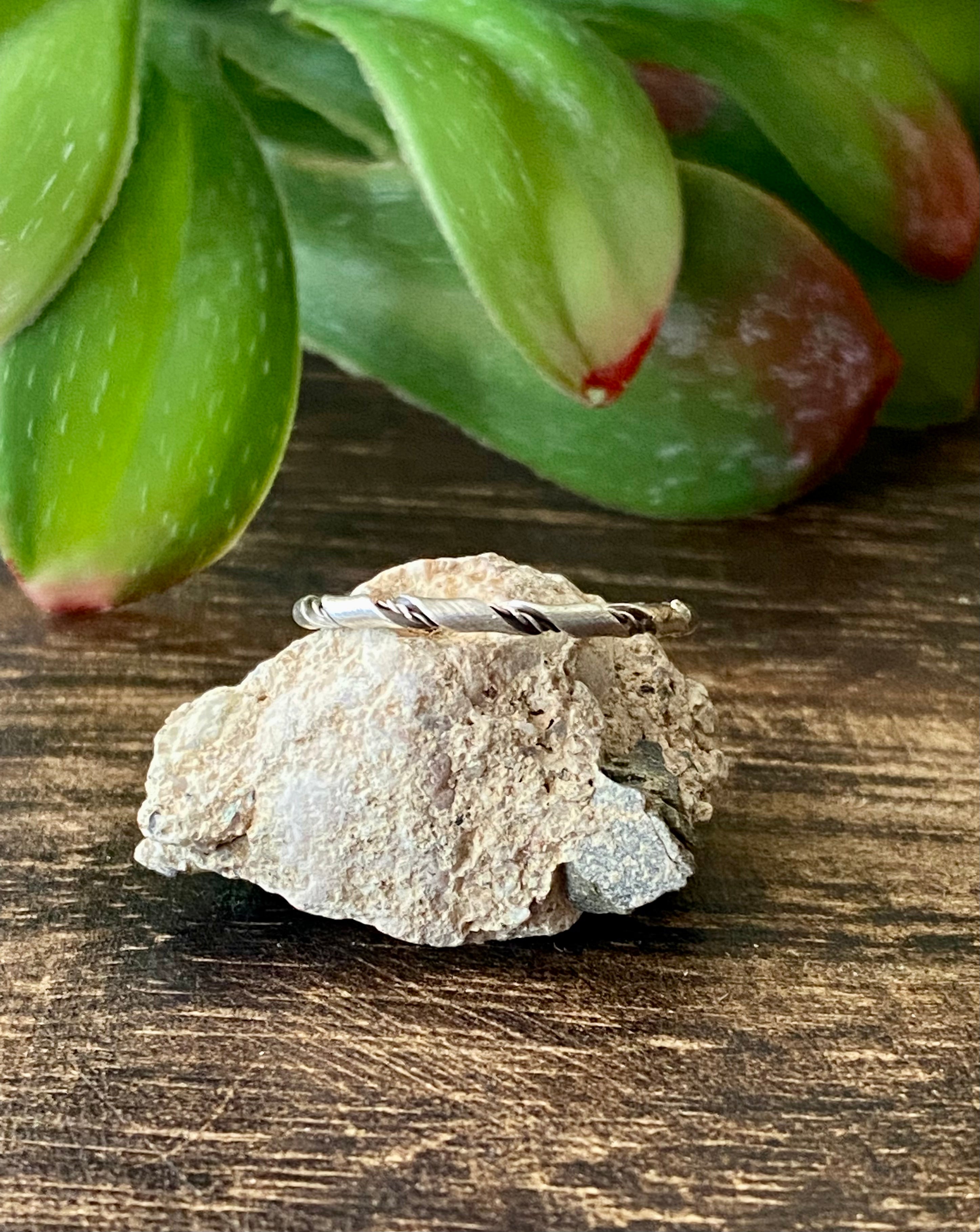 Navajo Made Sterling Silver Ring Size 6