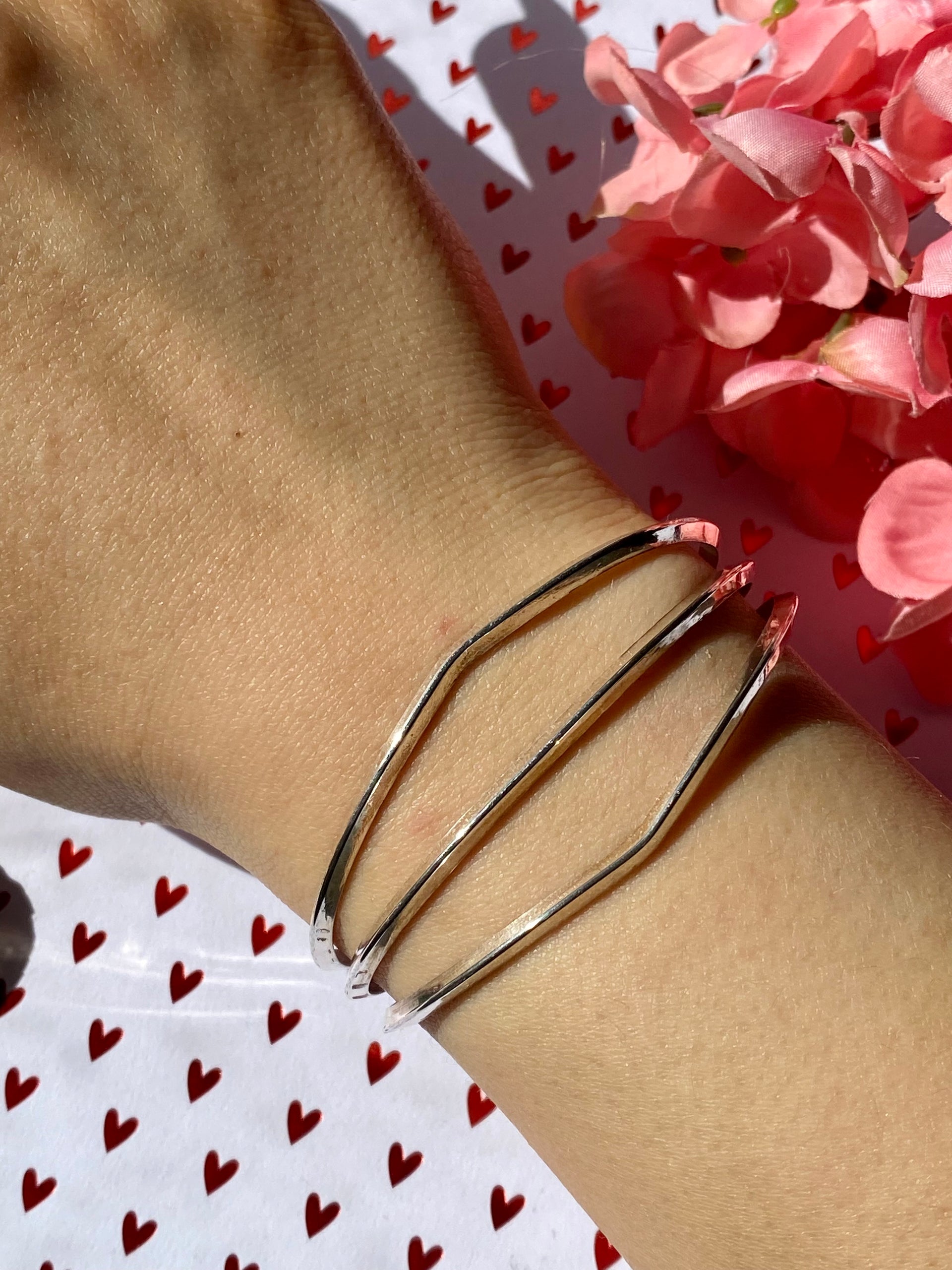 Navajo Made Sterling Silver Cuff Bracelet
