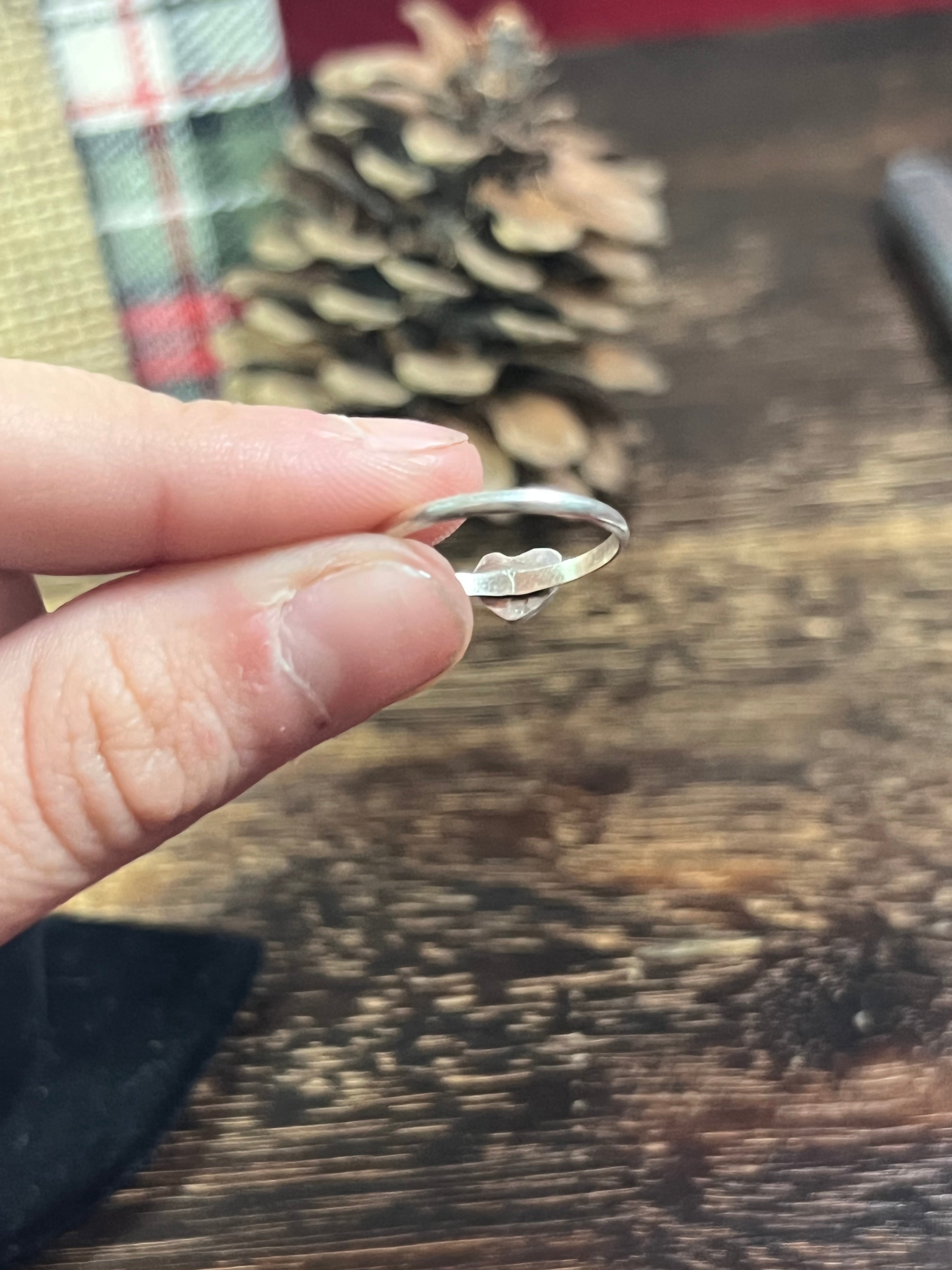 Navajo Made Sterling Silver Ring