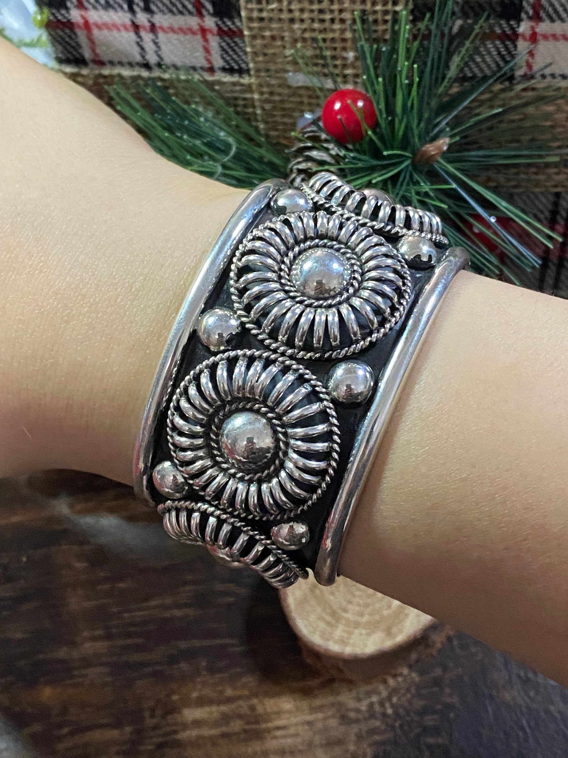 Tommie Charlie Sterling Silver Cuff Bracelet