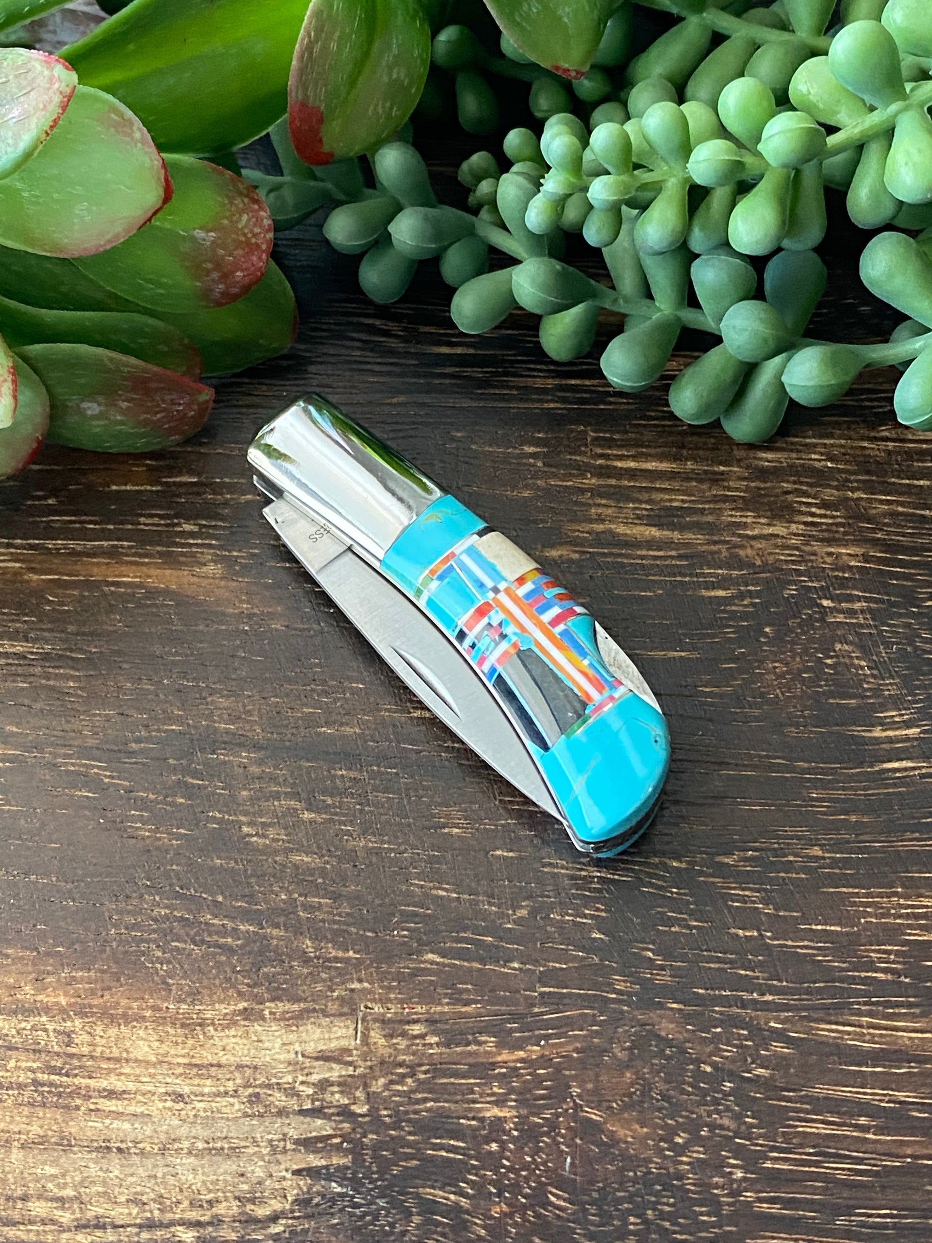Southwest Made Stainless Steel Pocket Knife