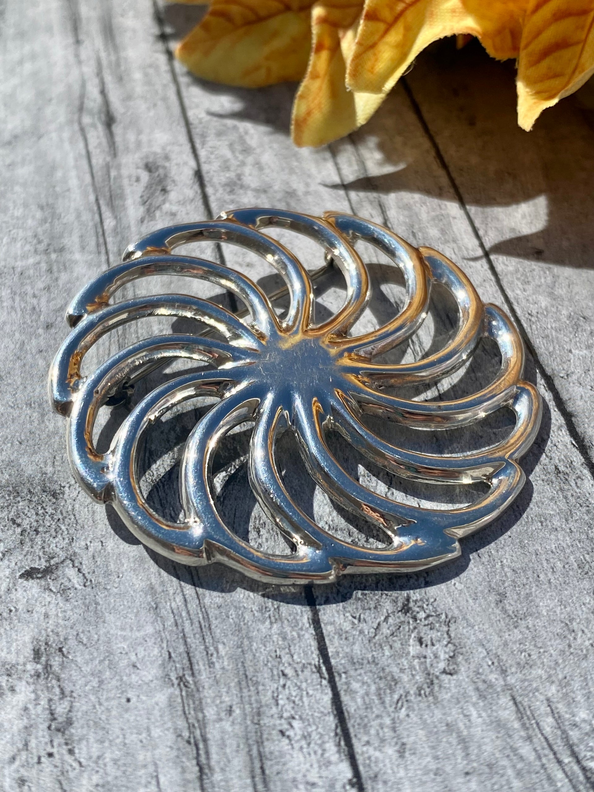 Navajo Made Sterling Silver Pin