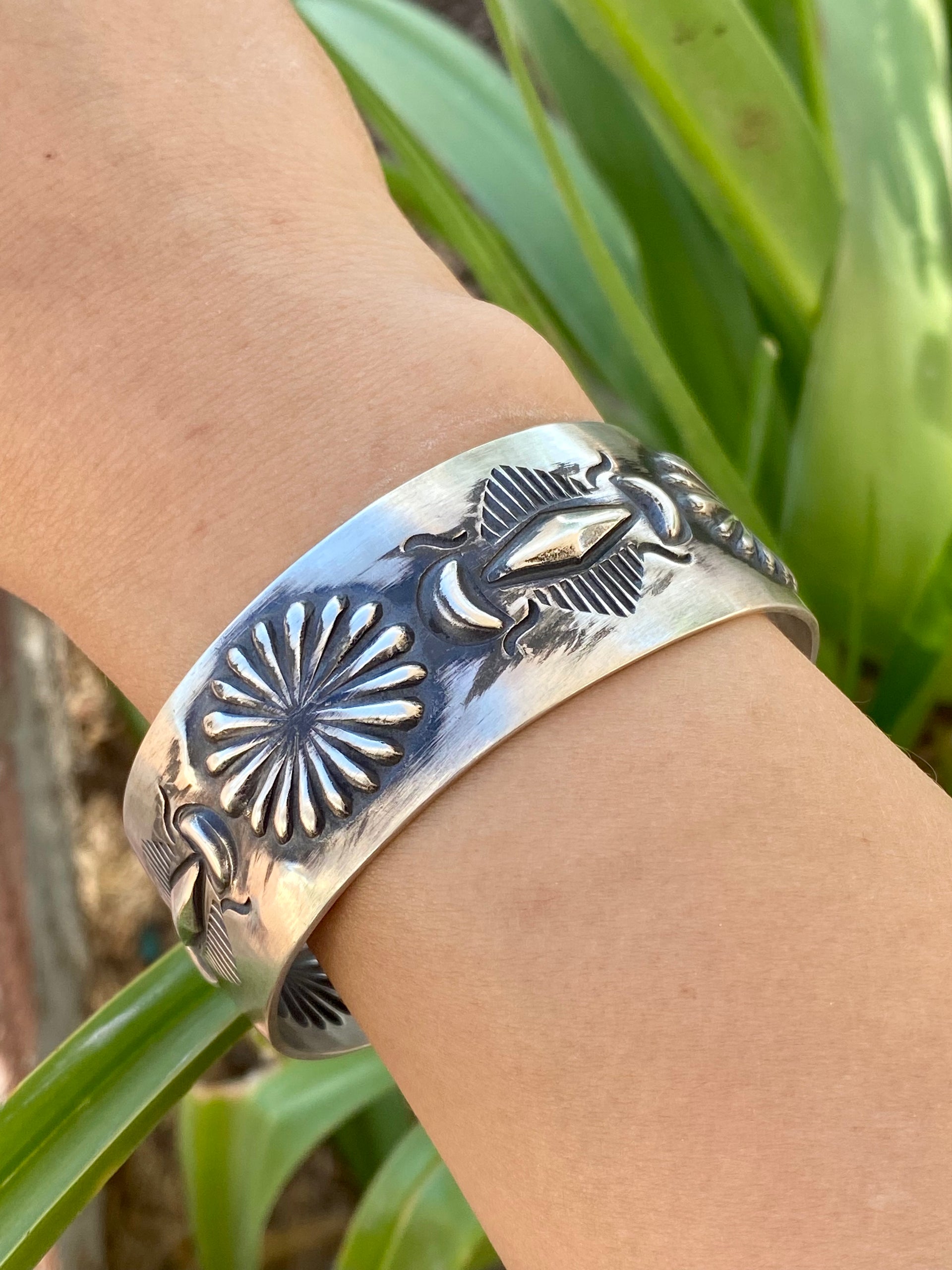 Elvira Bill Sterling Silver Bangle Bracelet