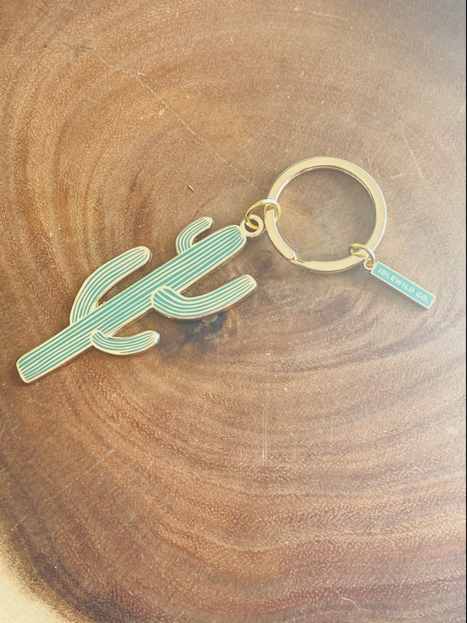 Handmade Idlewild Co Saguaro Key Chain