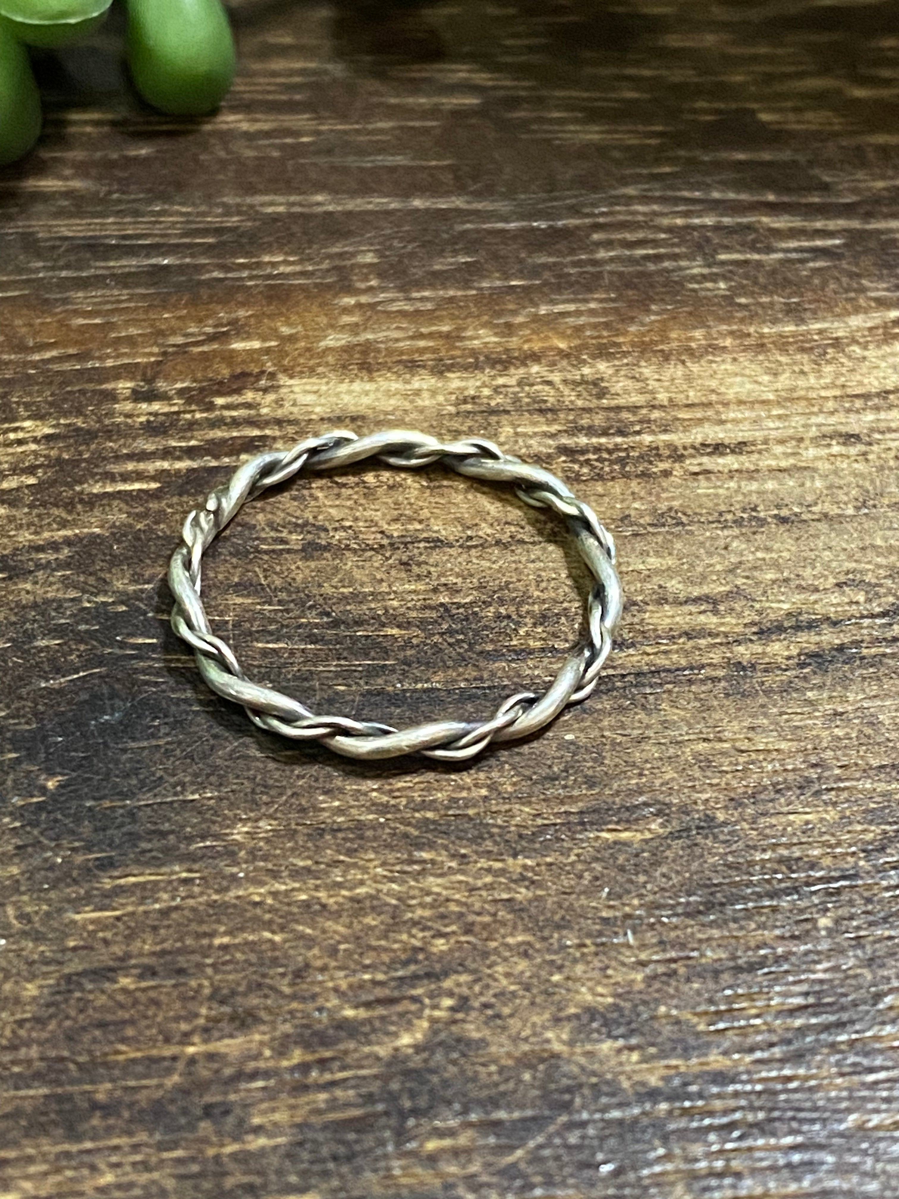 Navajo Made Sterling Silver Rings