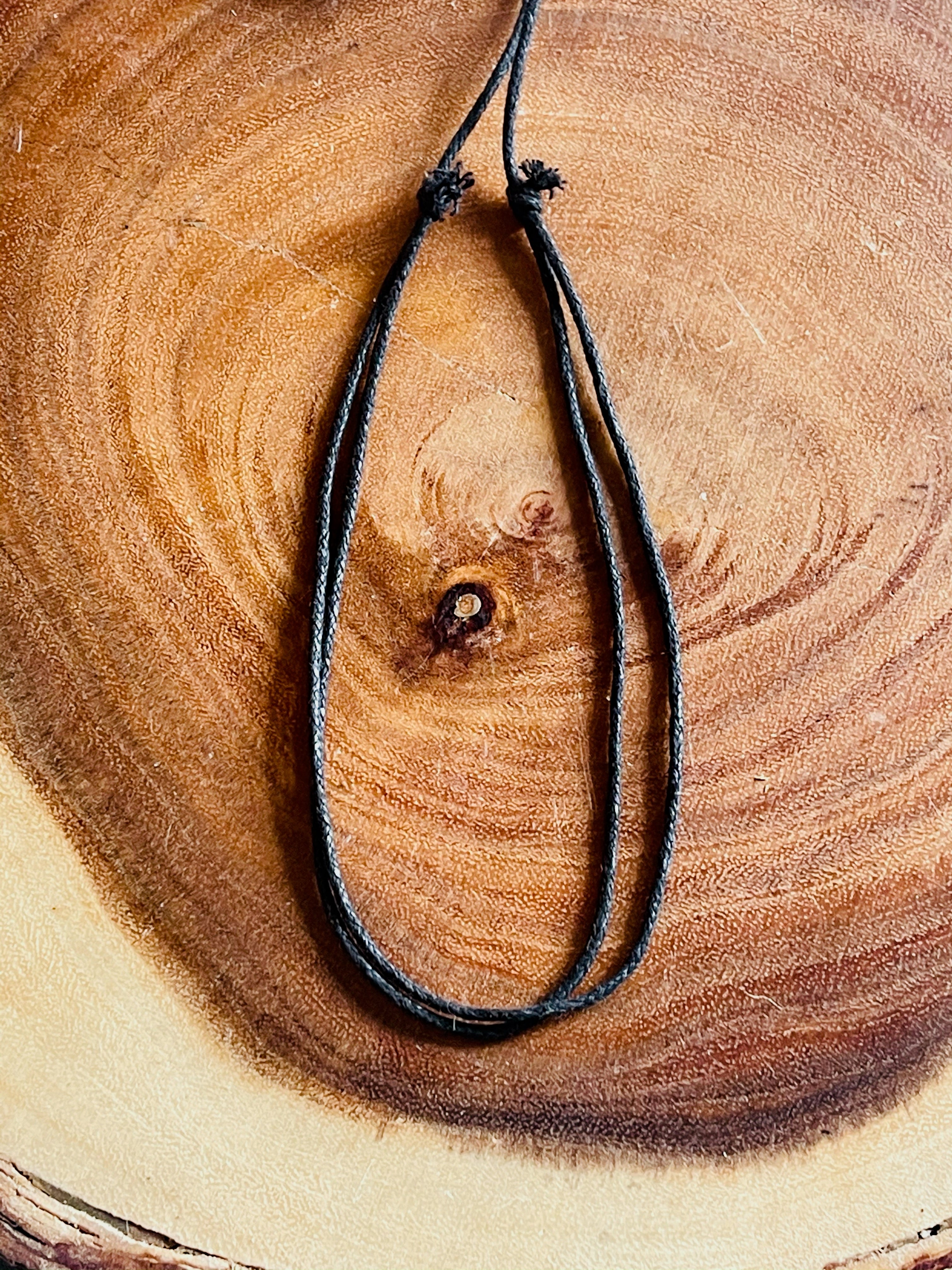 Handmade Wood Bull Pendant