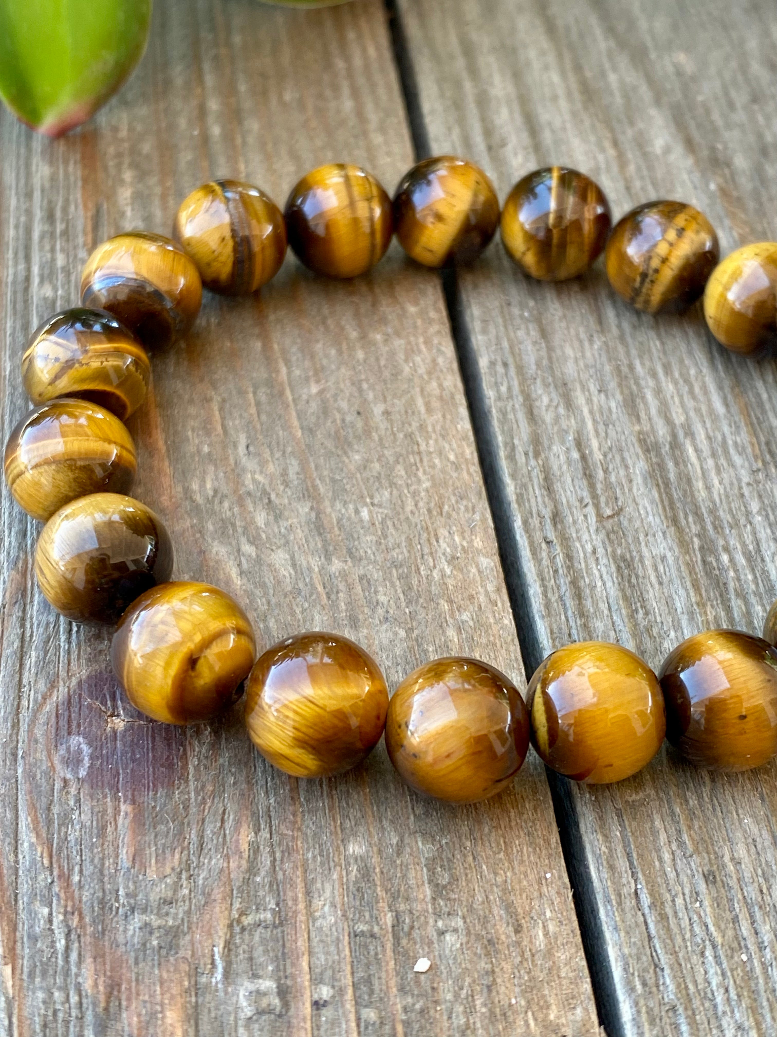 Handmade Tigers Eye Adjustable Bracelet