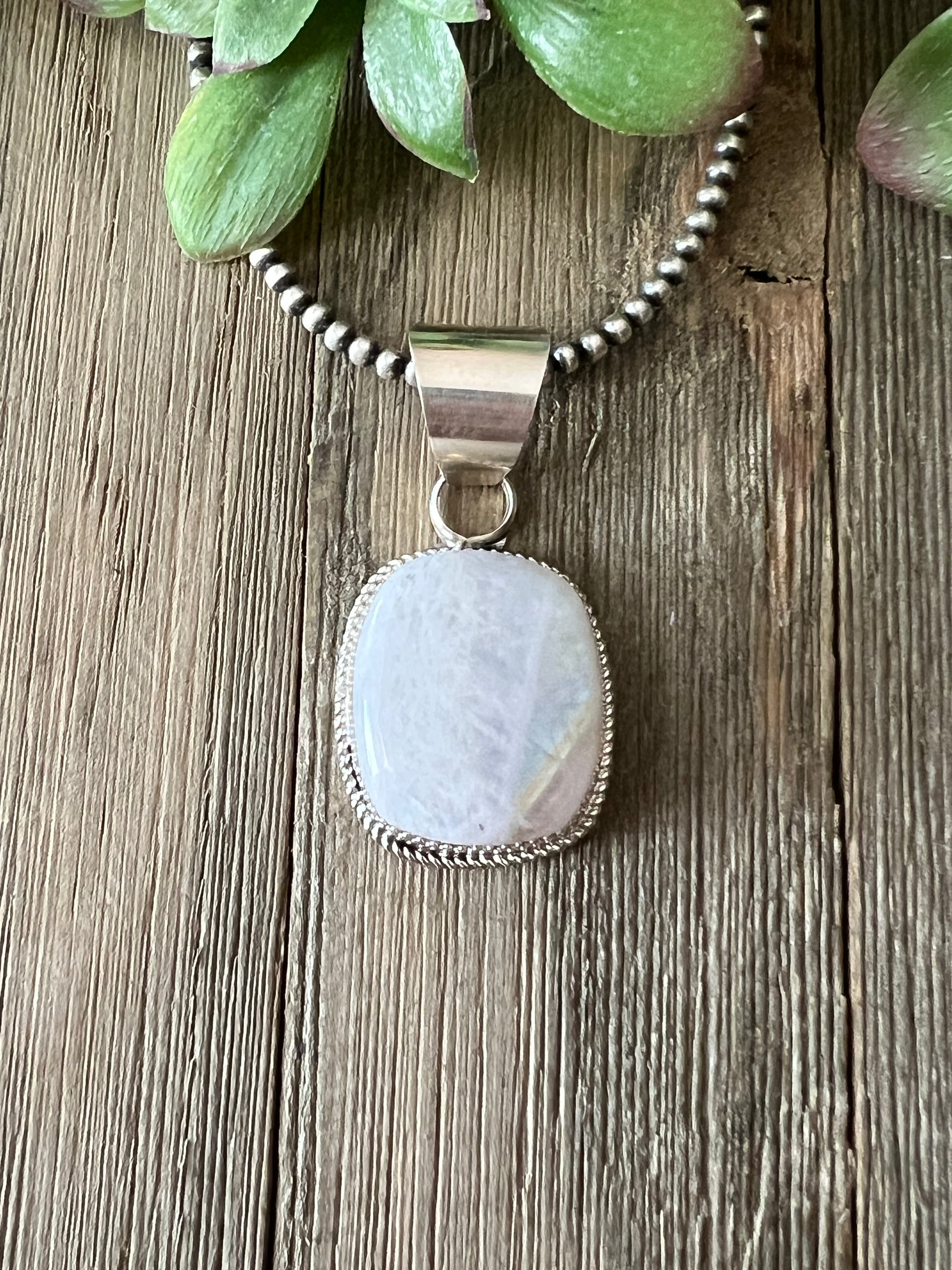 Reda Galvan Moonstone & Sterling Silver Pendant