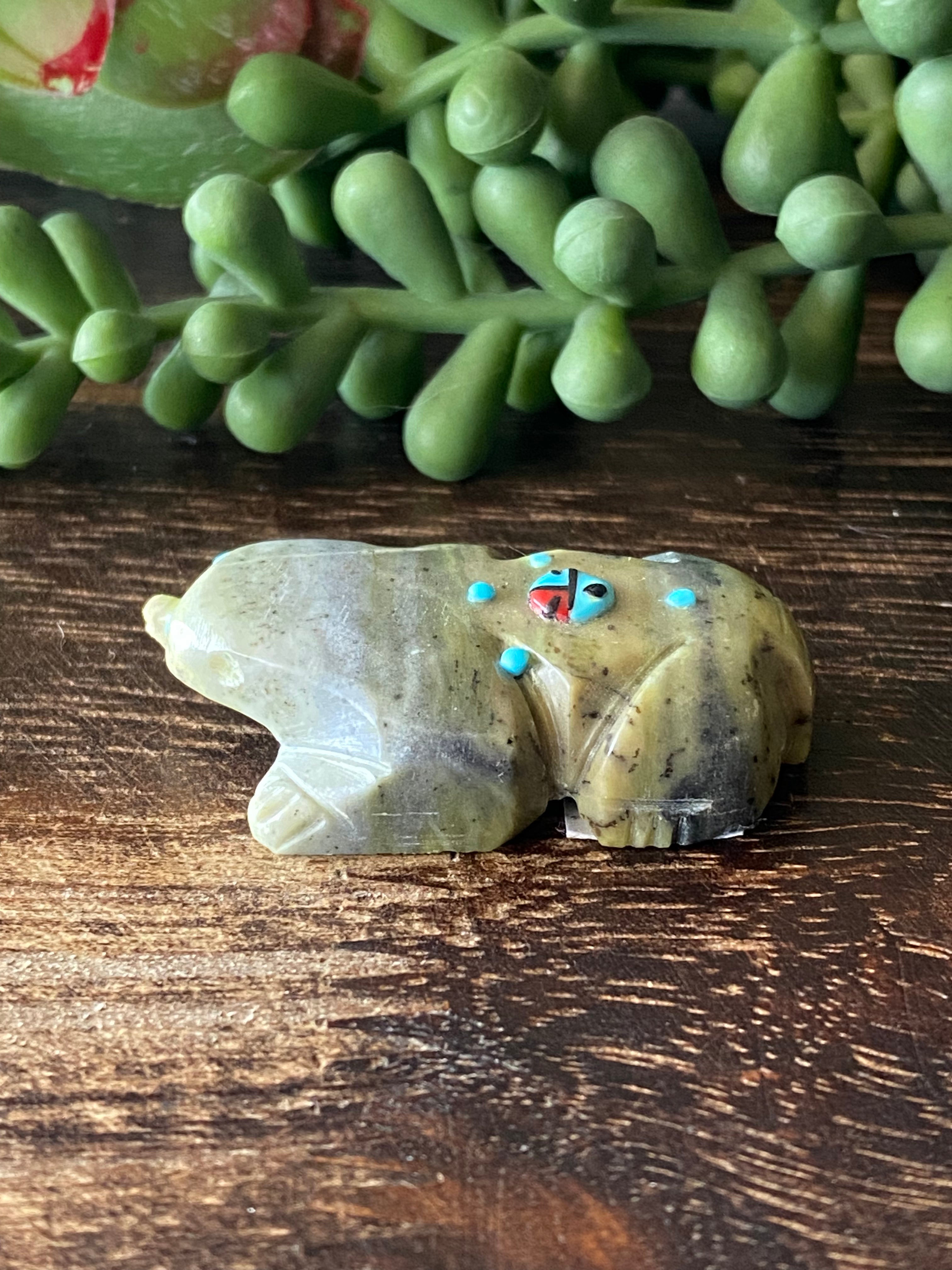 Zuni Made Fetish Stones Figurines