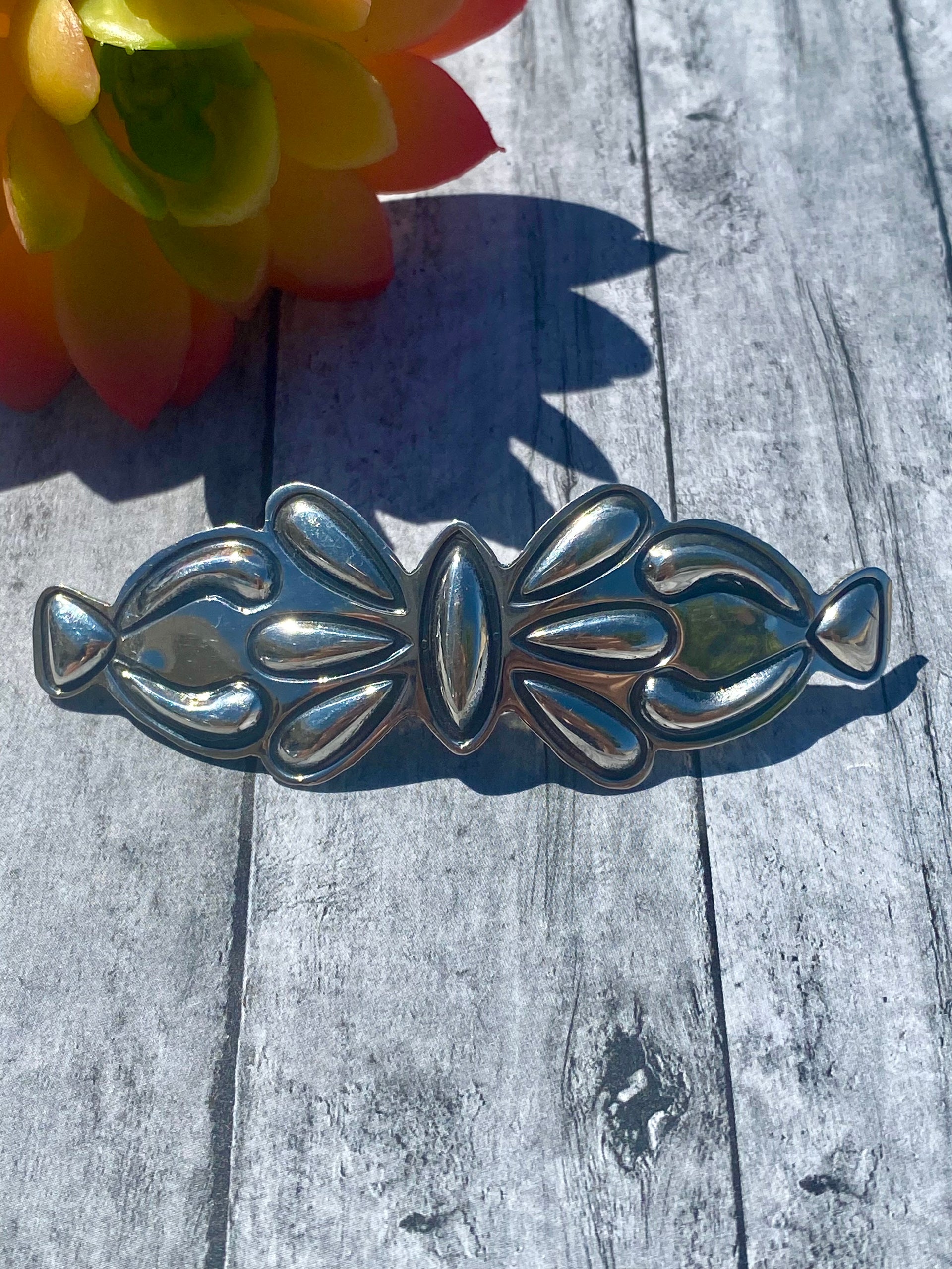 Alex Sanchez Sterling Silver Hair Barrette