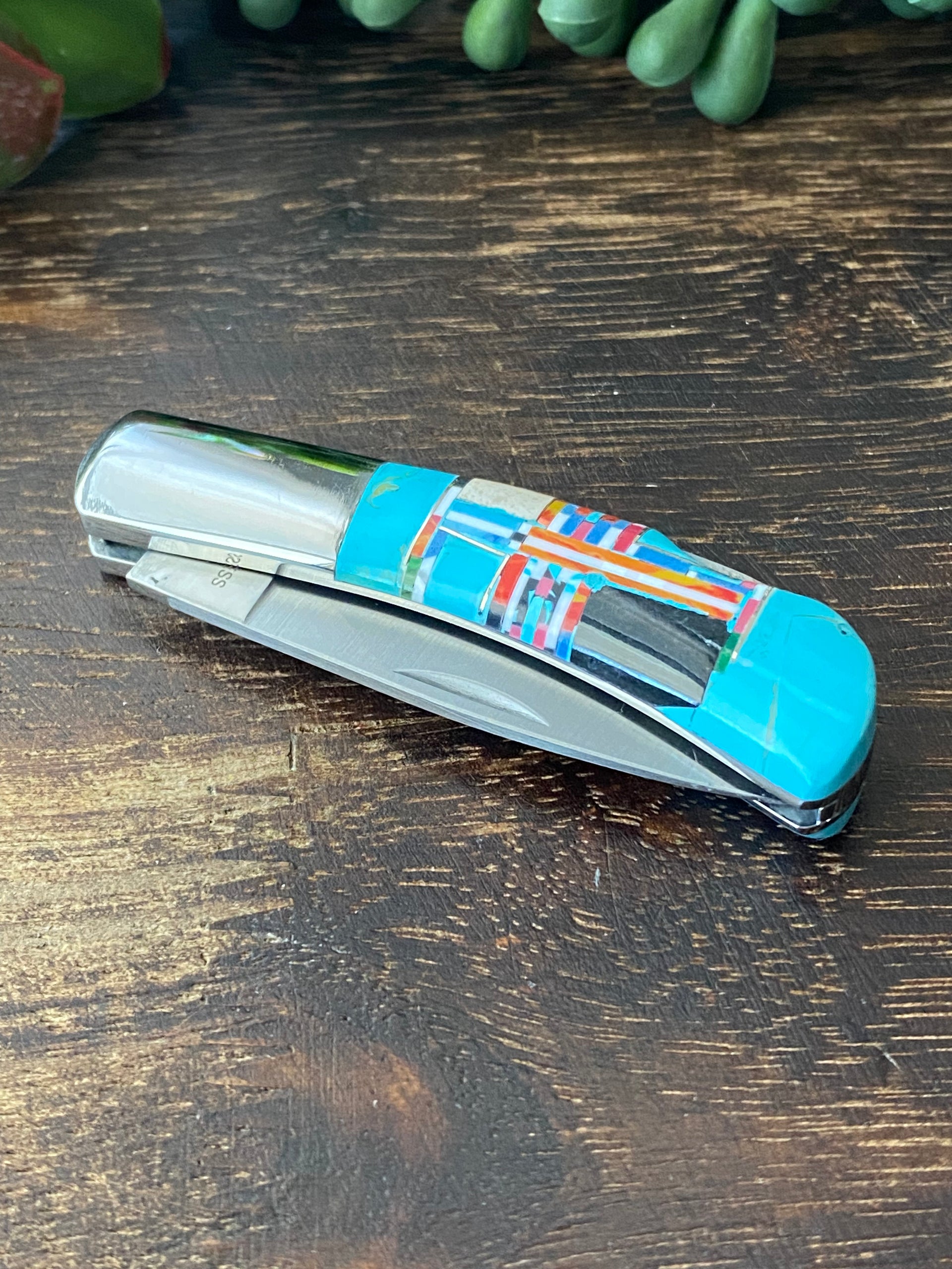 Southwest Made Stainless Steel Pocket Knife