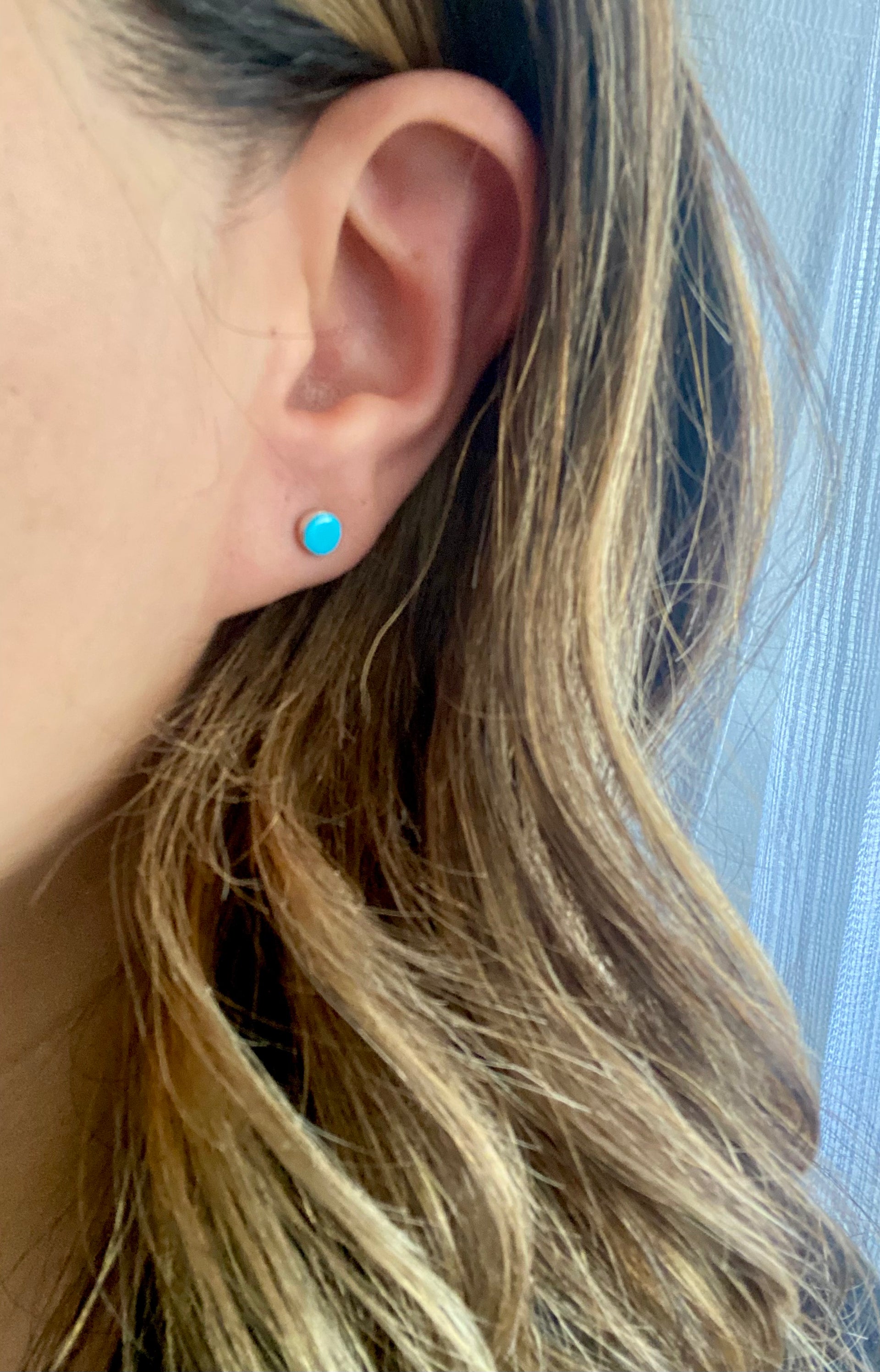 Angie Rosetta Sterling Silver Studs Earrings