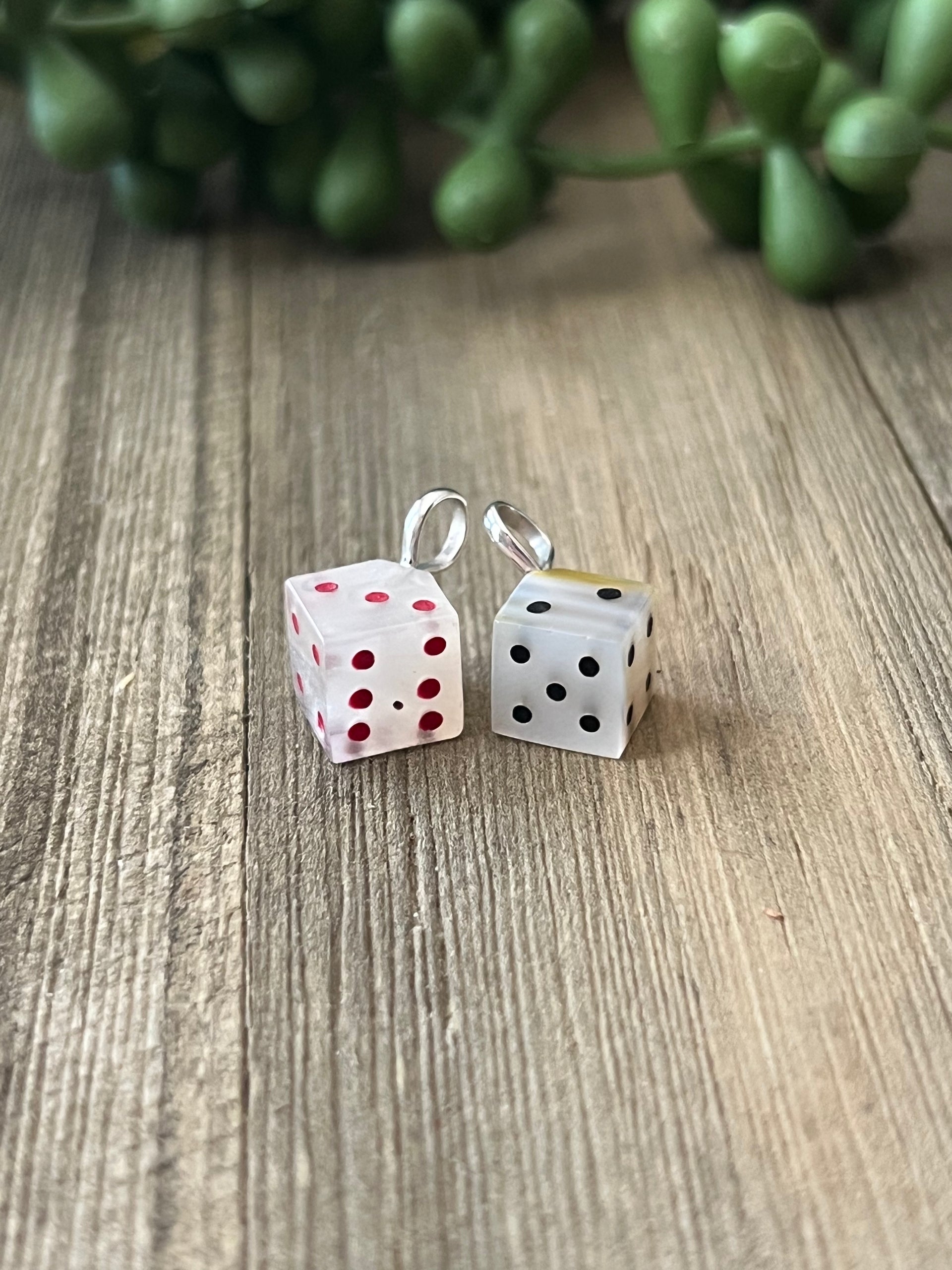 Zuni Made Dice Pendant