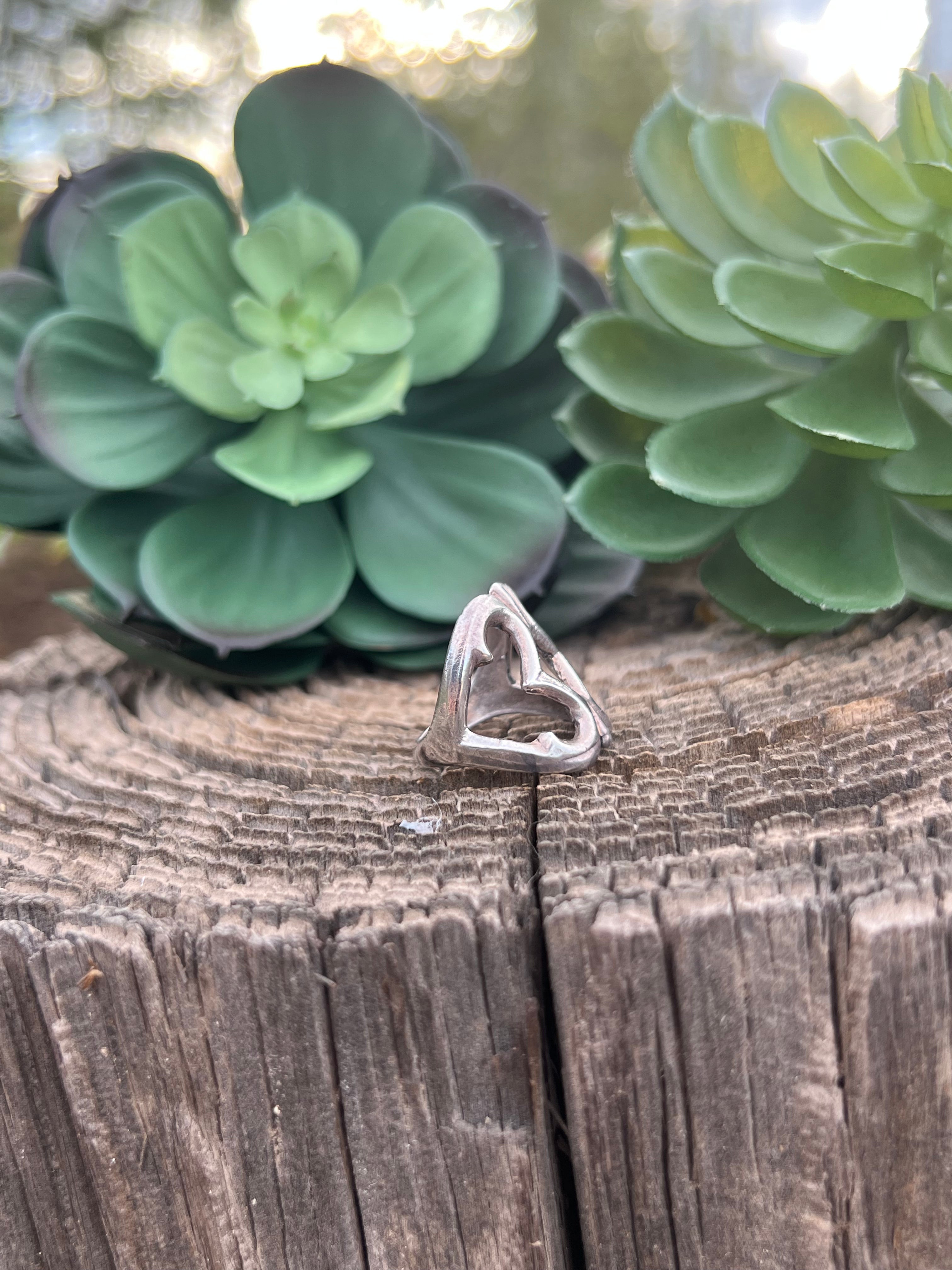 Chimney Butte Sterling Silver Ring Size 10.75