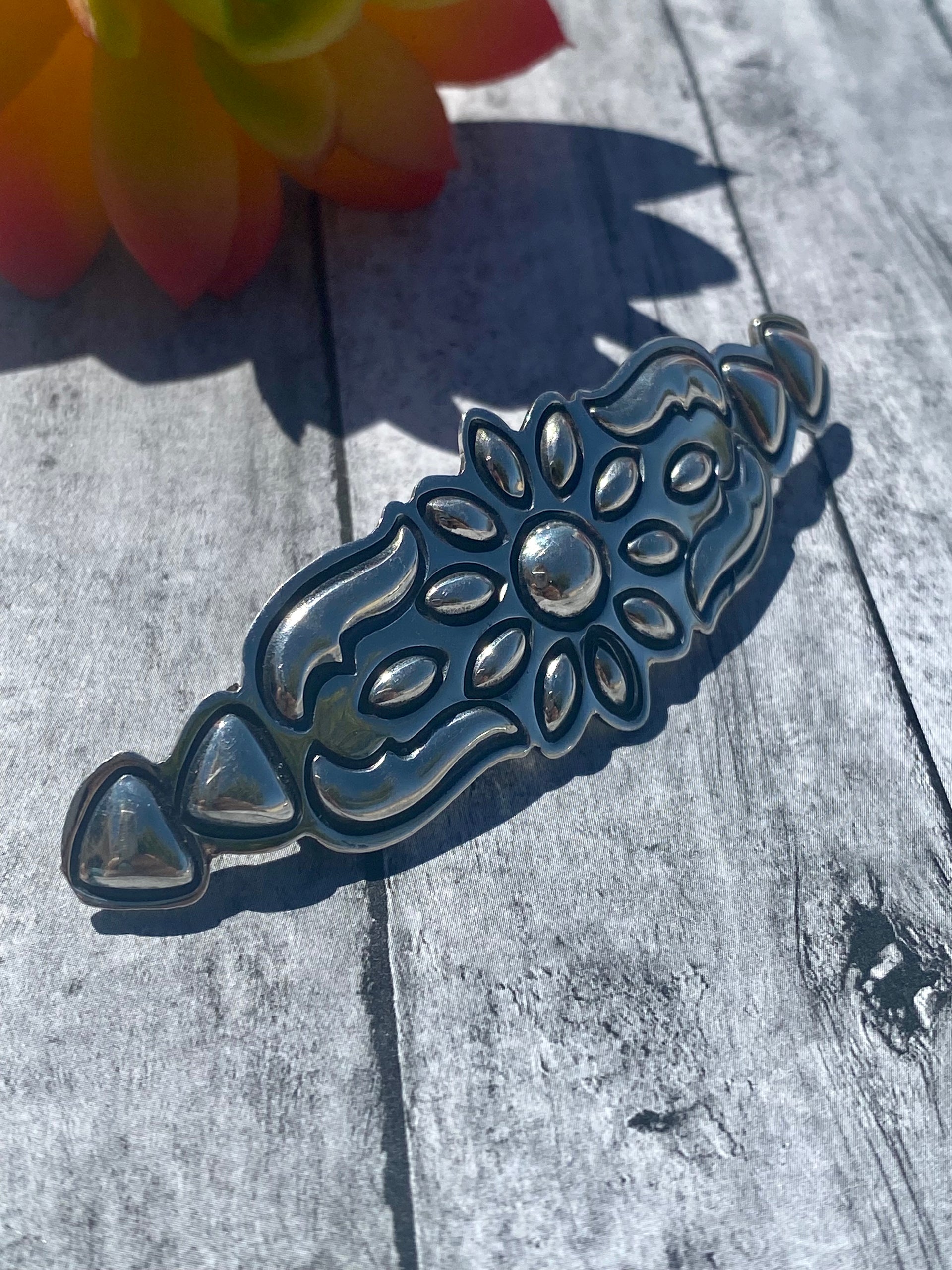 Alex Sanchez Sterling Silver Hair Barrette