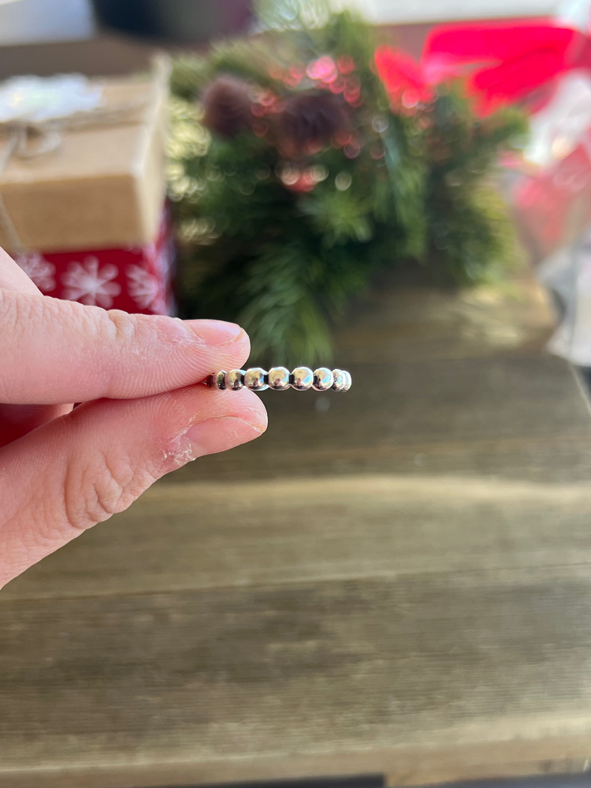 Southwest Made 3 MM Sterling Silver Stacker Ring