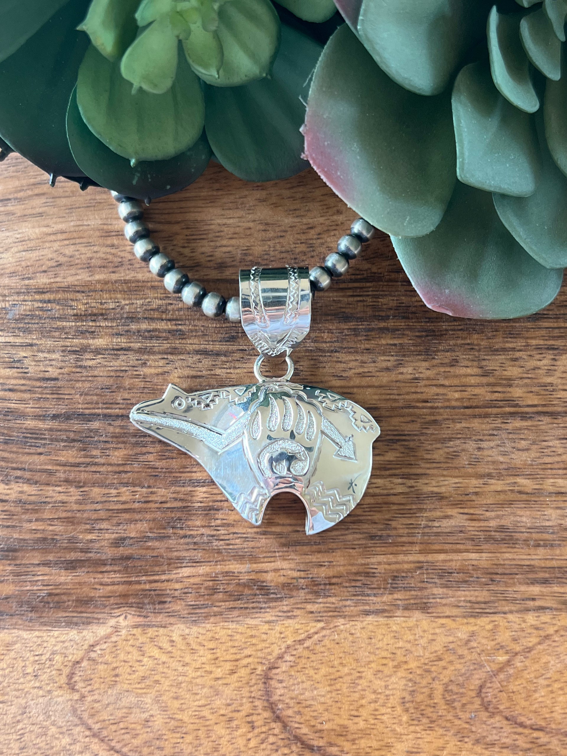 Alonzo Mariano Sterling Silver Pendant