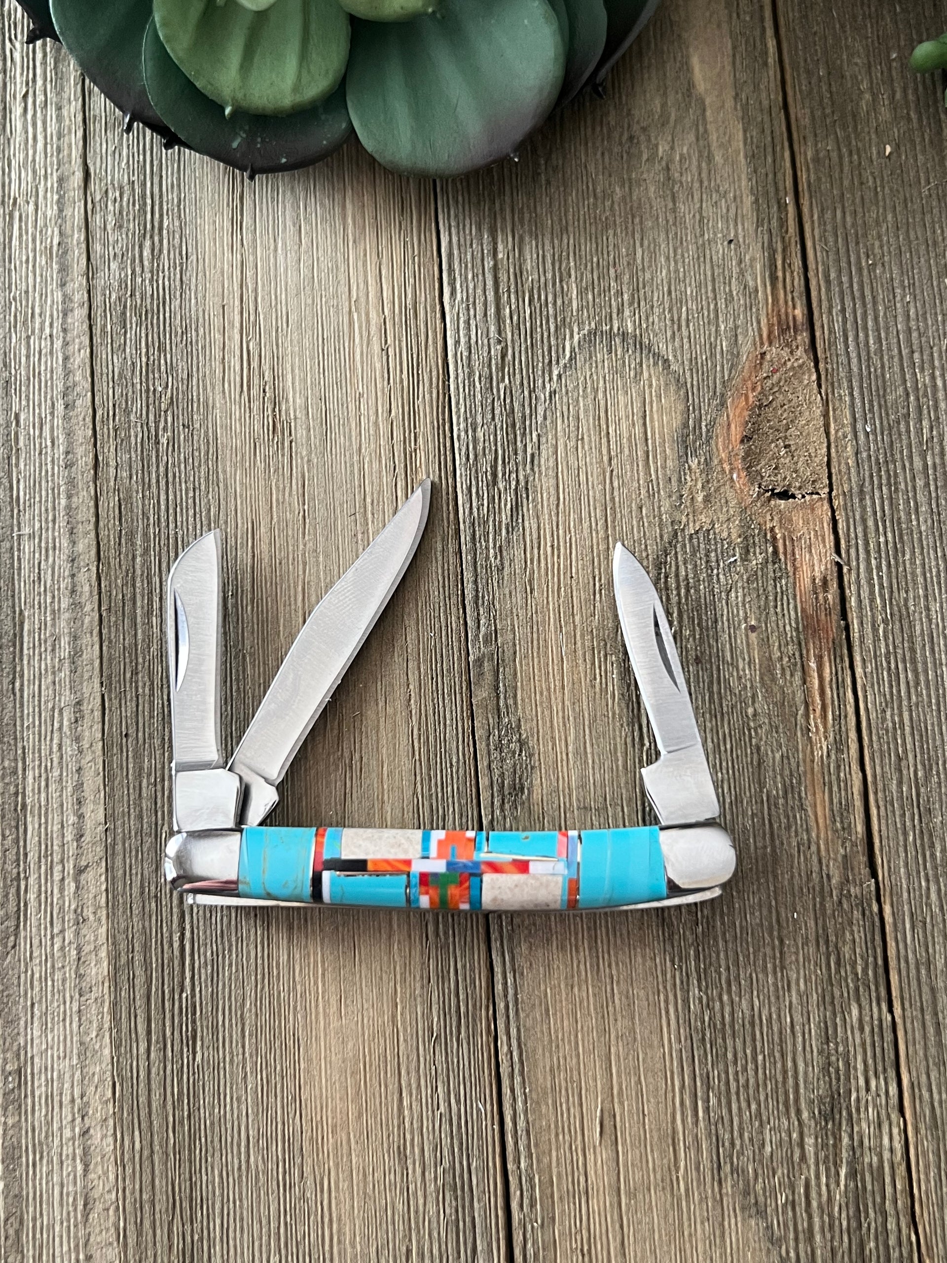 Southwest Stainless Steel Pocket Knife