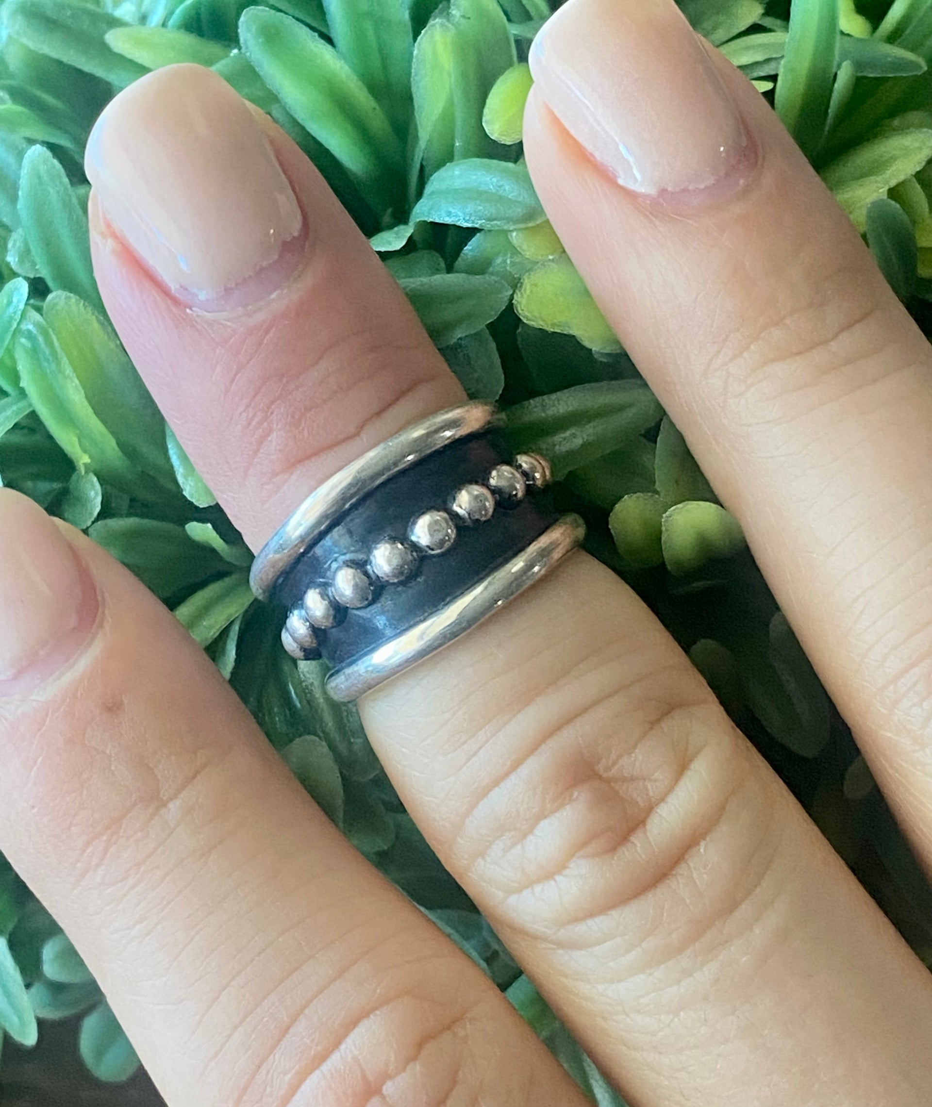 Tom Hawk Sterling Silver Ring Size 5.5