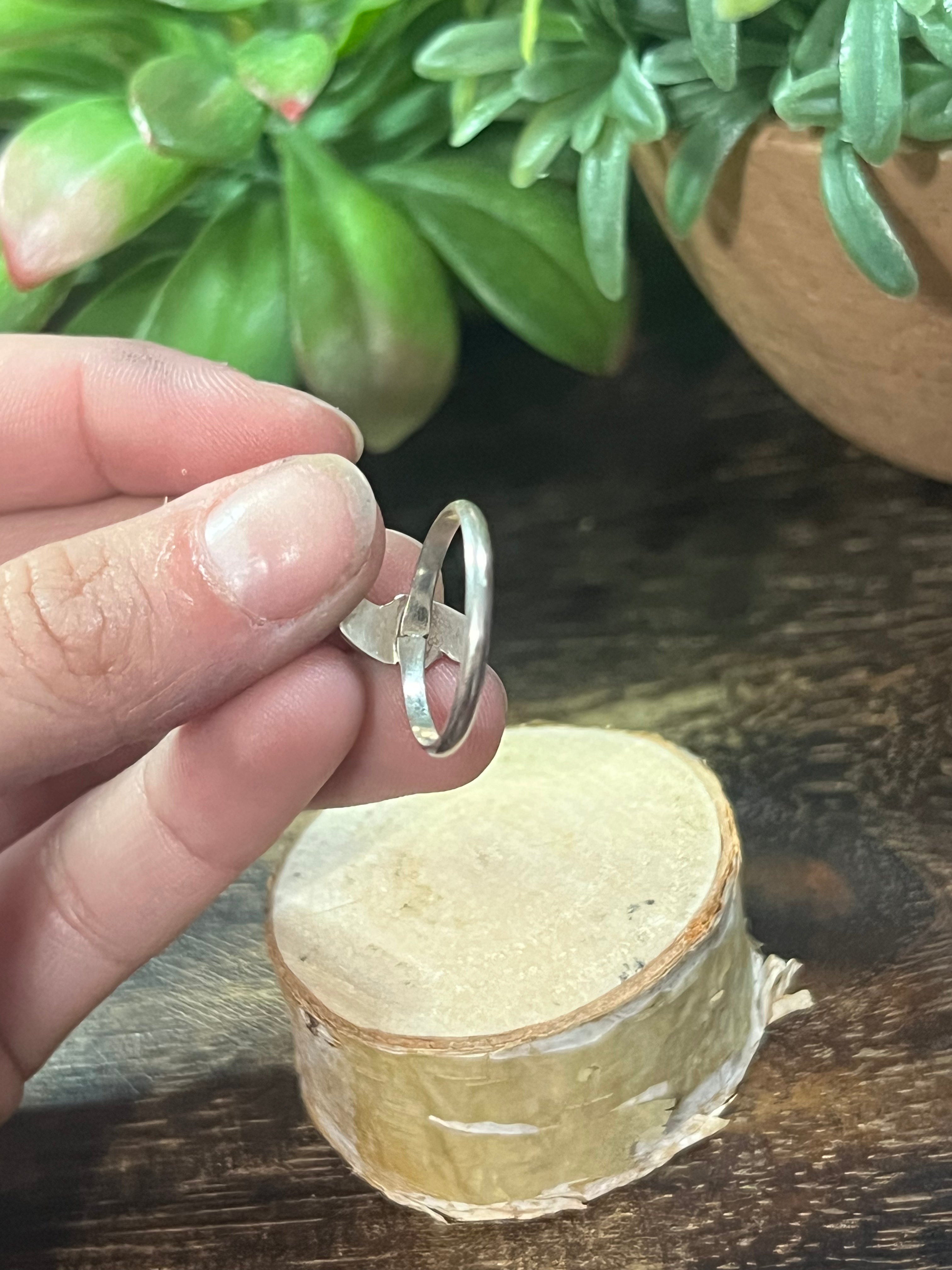 Navajo Made Sterling Silver Ring