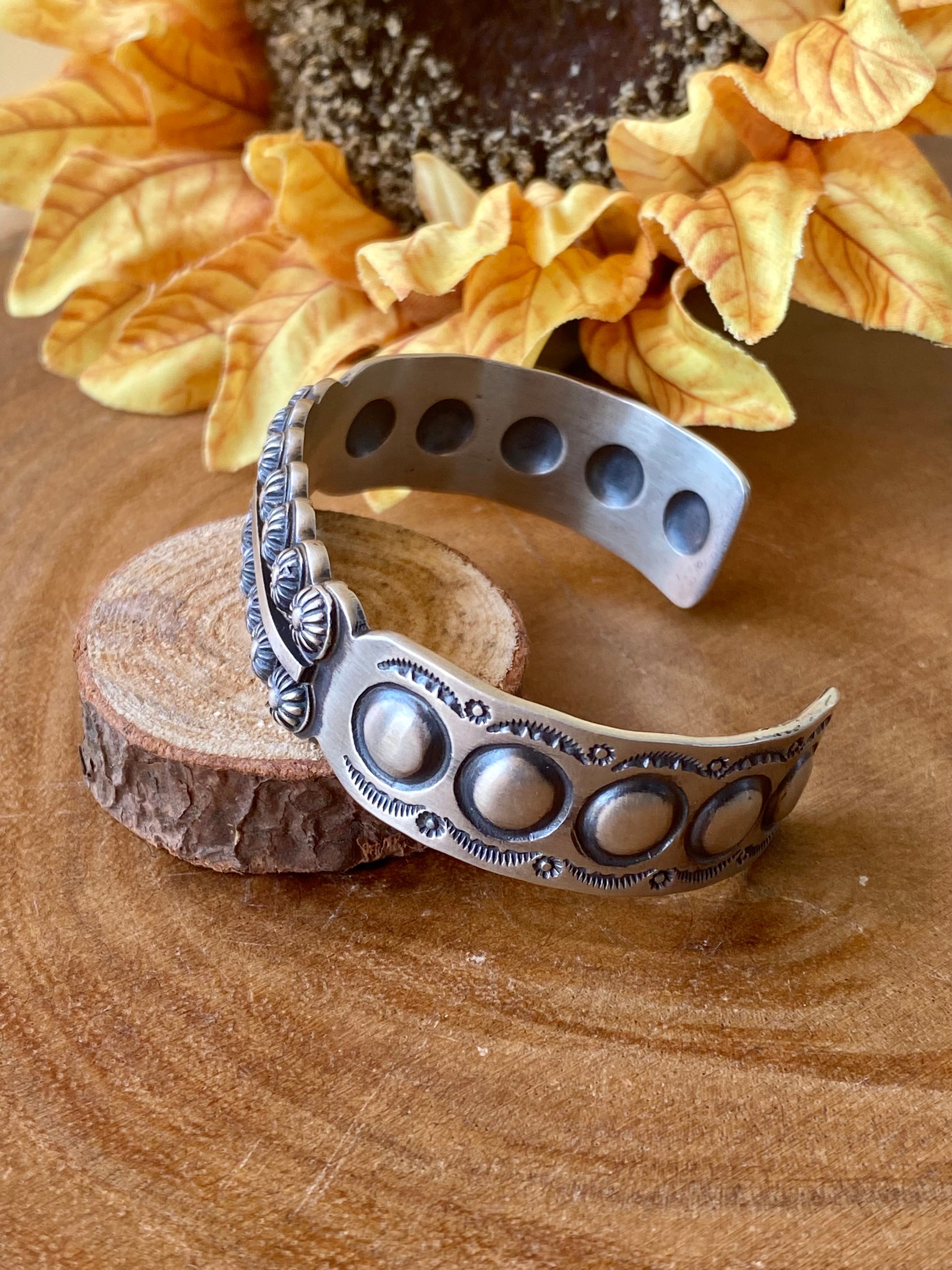 Martha Cayatineto Sterling Silver Cuff Bracelet