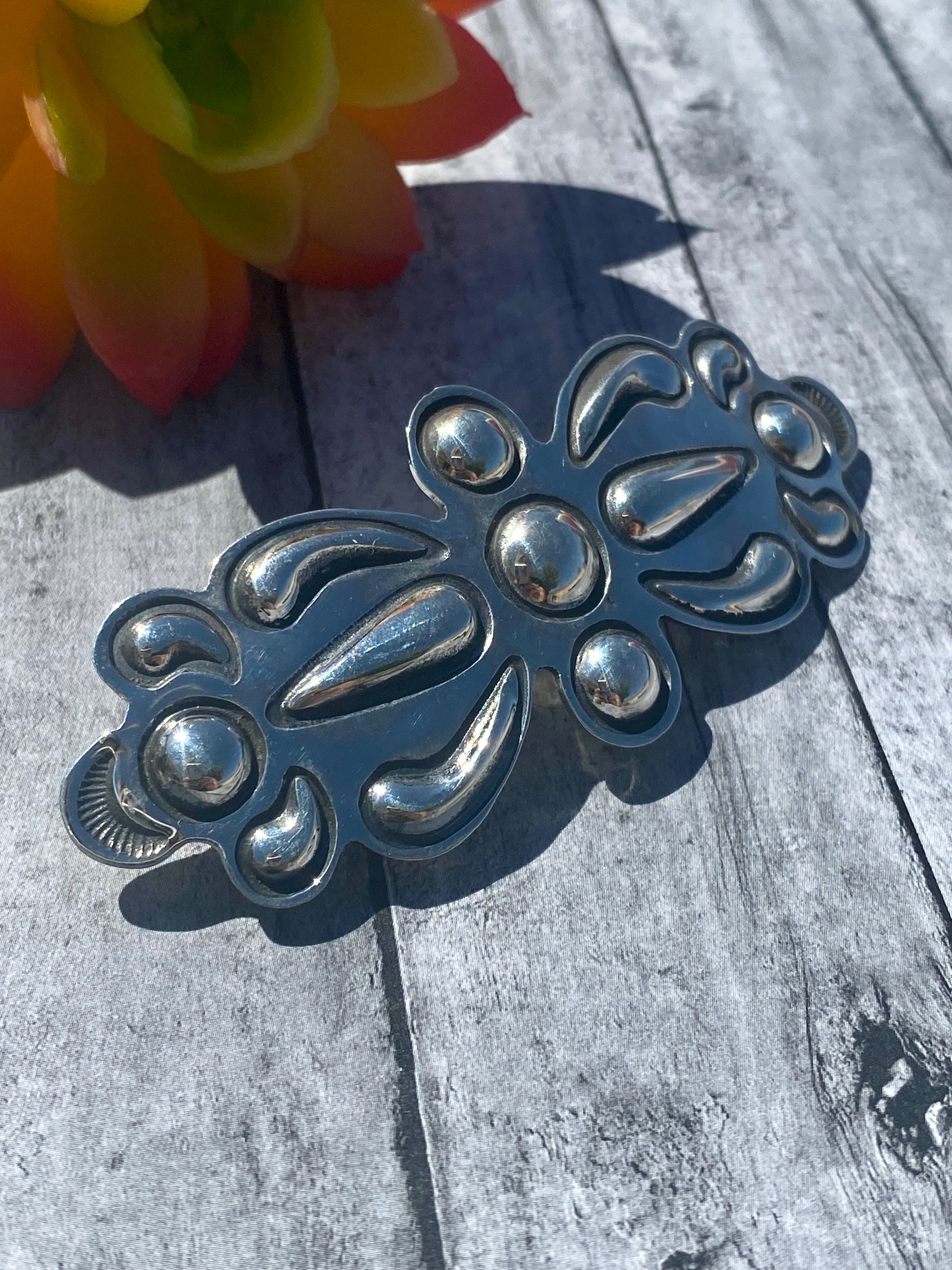 Alex Sanchez Sterling Silver Hair Barrette