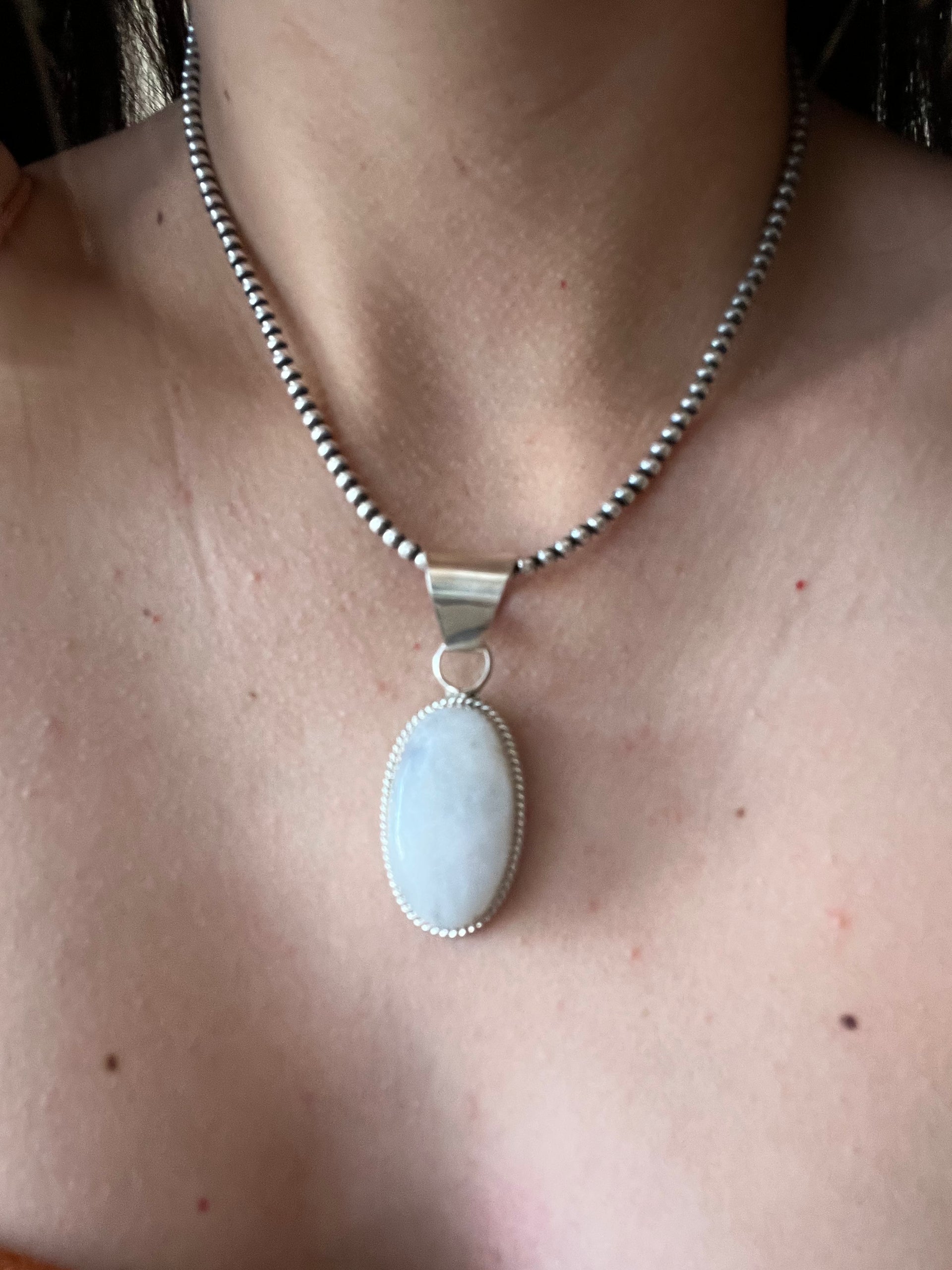 Reda Galvan Moonstone & Sterling Silver Pendant