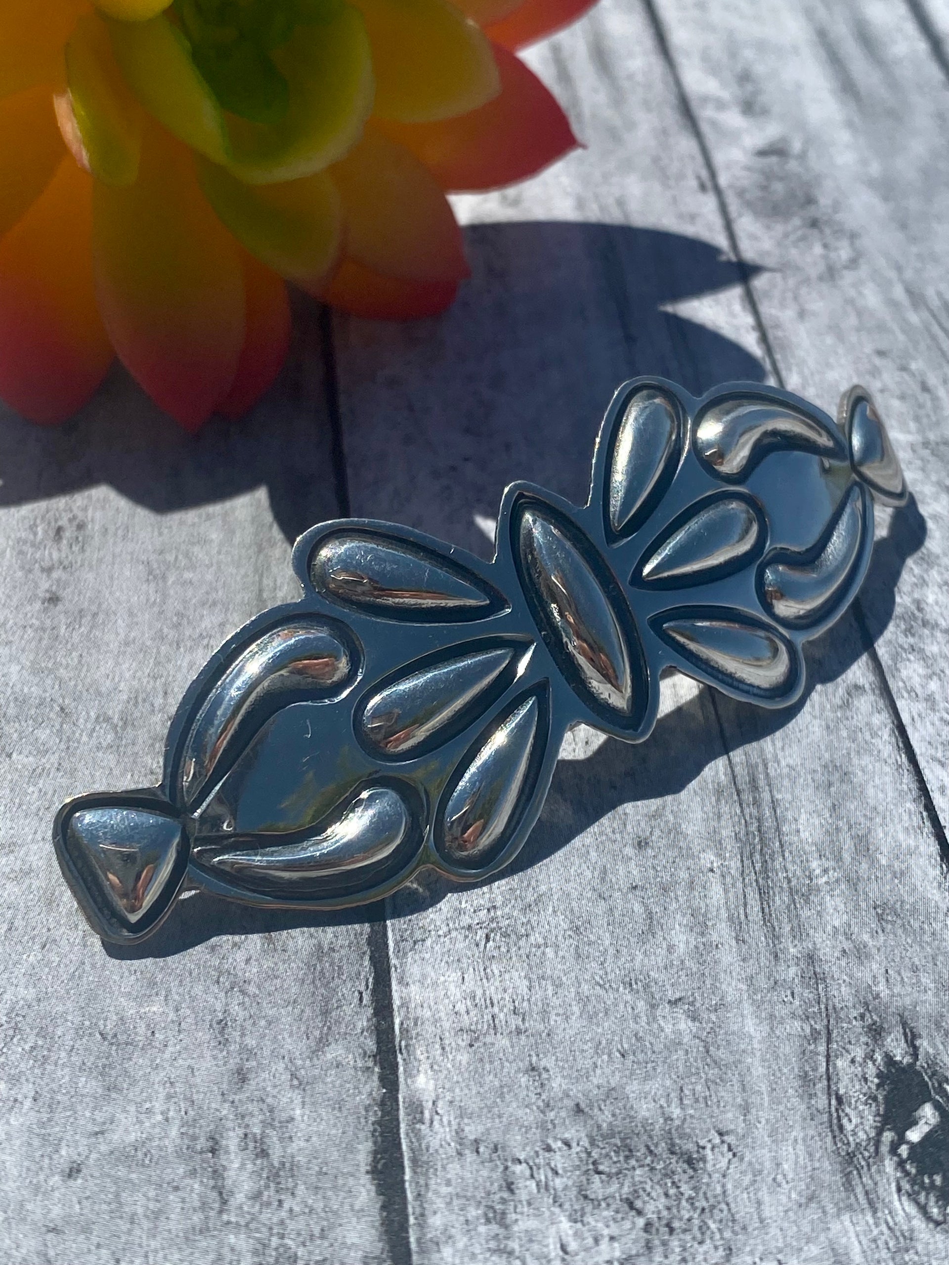 Alex Sanchez Sterling Silver Hair Barrette